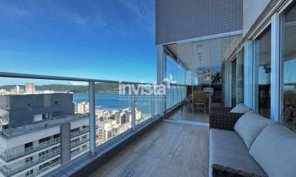 Apartamento com 4 quartos à venda no Embaré, Santos 