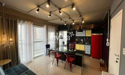 Apartamento com 1 quarto para alugar no Ponta da Praia, Santos 