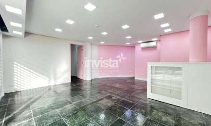 Ponto comercial à venda no Marapé, Santos 