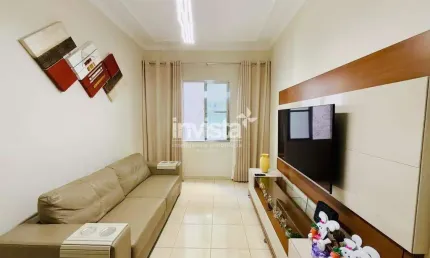Apartamento com 1 quarto à venda no Boqueirão, Santos 