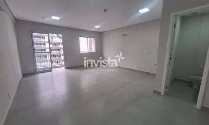 Sala comercial para alugar na Vila Mathias, Santos 