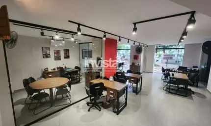 Ponto comercial para alugar no Gonzaga, Santos 