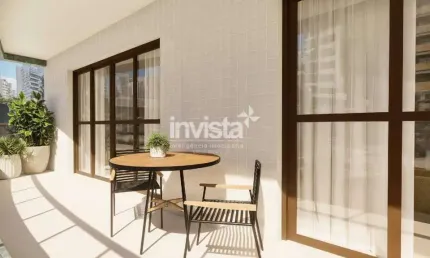 Apartamento com 3 quartos à venda no Boqueirão, Santos 