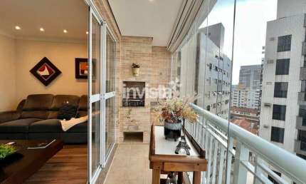 Apartamento com 3 quartos à venda no Gonzaga, Santos 