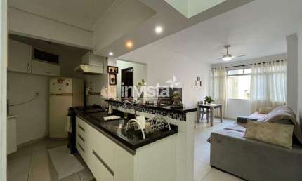 Apartamento com 1 quarto à venda no Gonzaga, Santos 