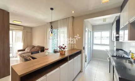 Apartamento com 2 quartos para alugar no Pompéia, Santos 