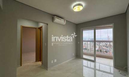 Apartamento com 1 quarto para alugar no Campo Grande, Santos 