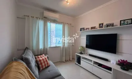 Apartamento com 2 quartos à venda no José Menino, Santos 