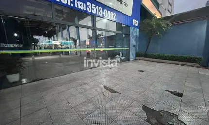 Ponto comercial para alugar no Boqueirão, Santos 