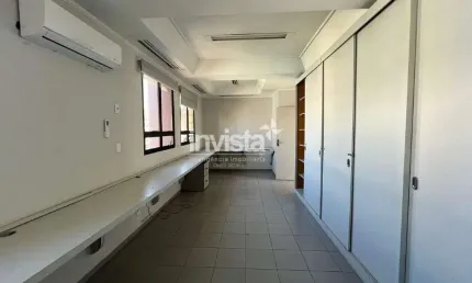 Sala comercial para alugar no Gonzaga, Santos 