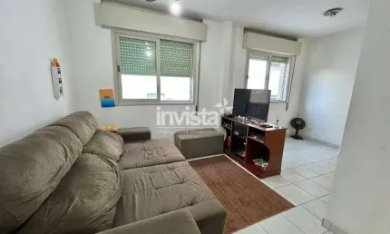 Apartamento com 1 quarto à venda no Embaré, Santos 