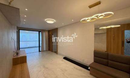 Apartamento com 3 quartos para alugar no Aparecida, Santos 