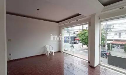 Ponto comercial para alugar no bairro do embaré em santos