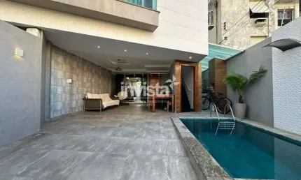 Casa com 2 quartos à venda no Campo Grande, Santos 