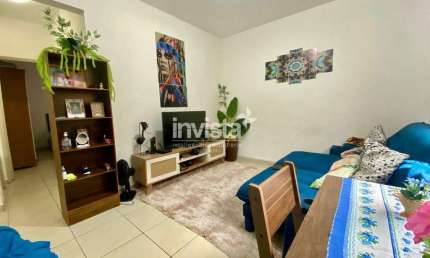 Apartamento com 1 quarto à venda no Encruzilhada, Santos 