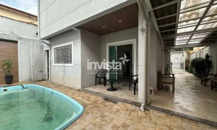 Casa com 5 quartos à venda no Marapé, Santos 