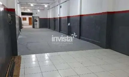 Barracão / Galpão / Depósito para alugar na Vila Mathias, Santos 