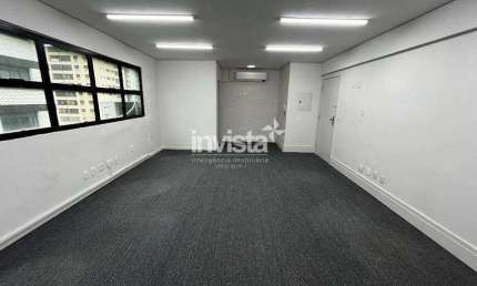 Sala comercial para alugar na Aparecida, Santos 