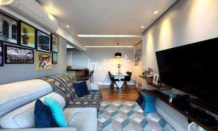Apartamento com 2 quartos à venda no Encruzilhada, Santos 