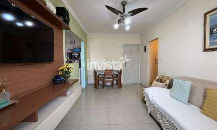 Apartamento com 2 quartos à venda no Encruzilhada, Santos 