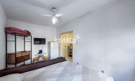 Apartamento para alugar no Embaré, Santos 