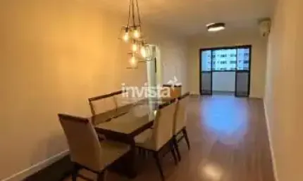 Apartamento com 2 quartos para alugar no Marapé, Santos 