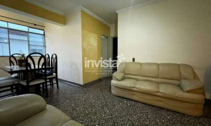 Apartamento com 2 quartos para alugar no Boqueirão, Santos 