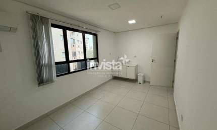 Sala comercial para alugar no Macuco, Santos 