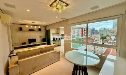 Apartamento com 2 quartos à venda no Gonzaga, Santos 