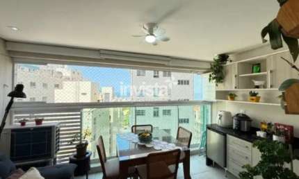 Apartamento com 2 quartos para alugar no José Menino, Santos 