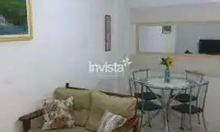 Apartamento com 1 quarto para alugar no Ponta da Praia, Santos 