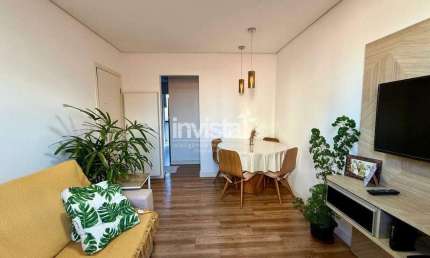 Apartamento com 2 quartos à venda no Encruzilhada, Santos 