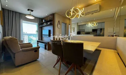 Apartamento com 2 quartos à venda no Estuário, Santos 