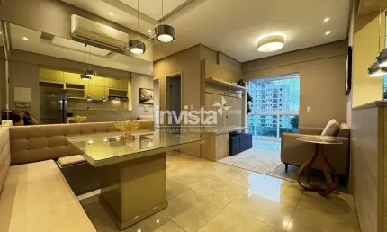 Apartamento com 2 quartos para alugar no Macuco, Santos 