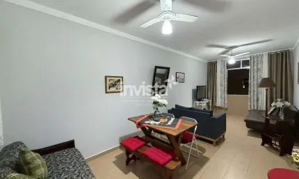 Apartamento com 1 quarto à venda no Pompéia, Santos 