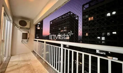 Apartamento com 1 quarto à venda na Vila Mathias, Santos 