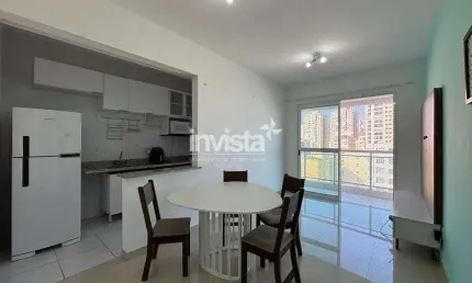 Apartamento para alugar no José Menino, Santos 