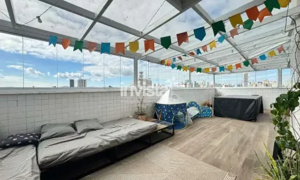Apartamento com 2 quartos à venda na Vila Mathias, Santos 