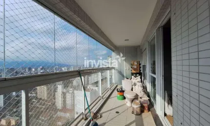 Apartamento com 2 quartos à venda no Gonzaga, Santos 