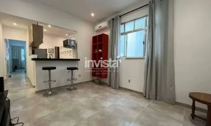 Apartamento com 1 quarto à venda no Boqueirão, Santos 