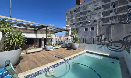 Cobertura com 3 quartos à venda no Pompéia, Santos 