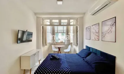 Apartamento com 1 quarto à venda no Embaré, Santos 