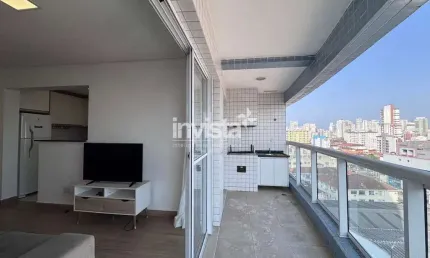 Apartamento com 2 quartos à venda no Encruzilhada, Santos 