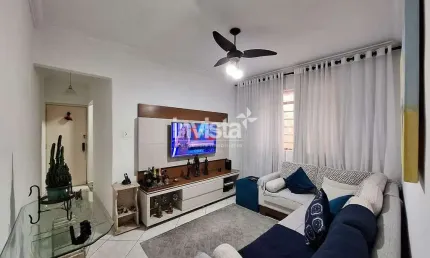 Apartamento com 2 quartos à venda no Campo Grande, Santos 