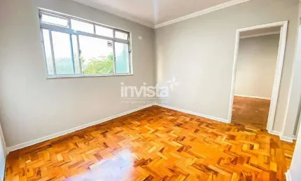 Apartamento com 2 quartos para alugar na Aparecida, Santos 