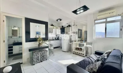 Apartamento com 1 quarto à venda no Pompéia, Santos 