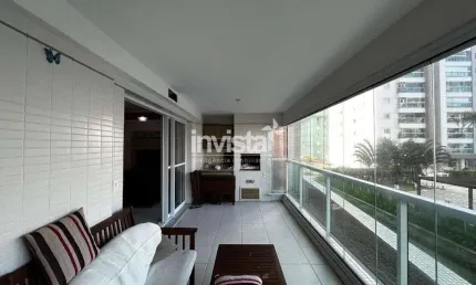 Apartamento com 4 quartos para alugar no José Menino, Santos 