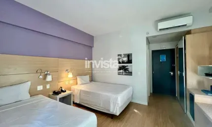 Apartamento com 1 quarto à venda no Pompéia, Santos 