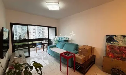 Apartamento com 2 quartos para alugar no Boqueirão, Santos 