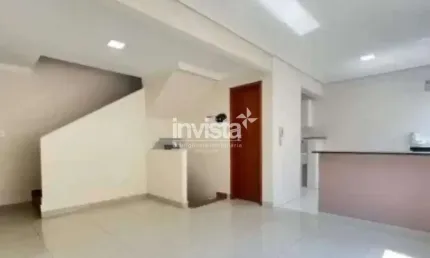 Casa com 2 quartos para alugar no Macuco, Santos 